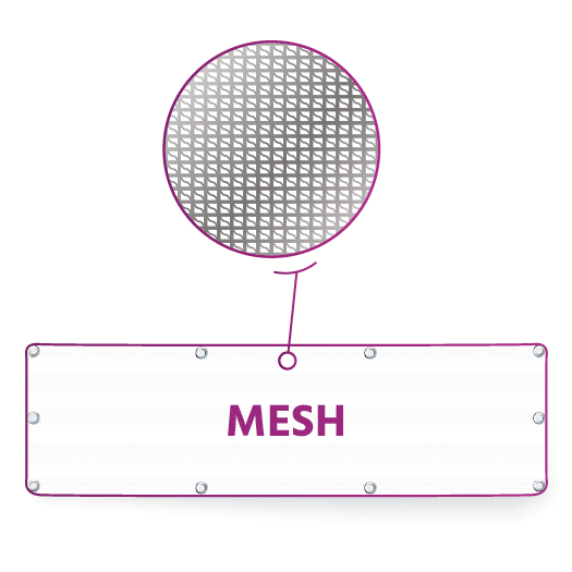 Banery mesh flag