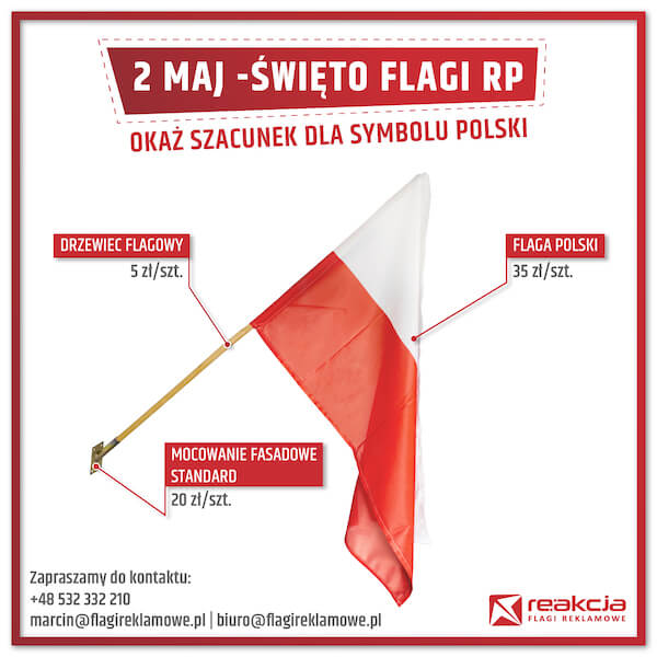 2 maj – święto Flagi RP