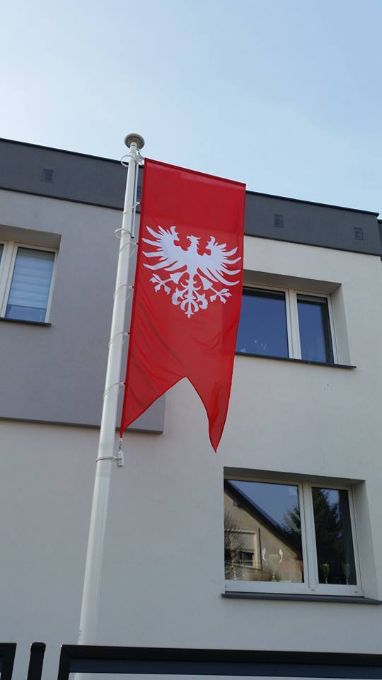 flaga masztowa powstania Wielkopolskiego