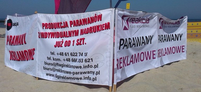 parawan reklamowy