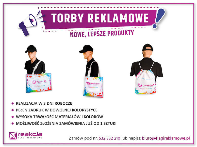 Ulepszone torby reklamowe