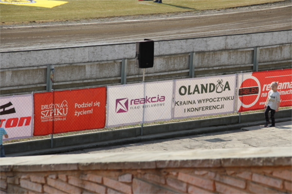 Baner na stadionie