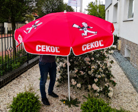 Parasol okrągły Cekol